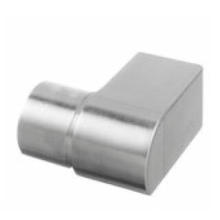 AISI316 handrail groove fittings for railings